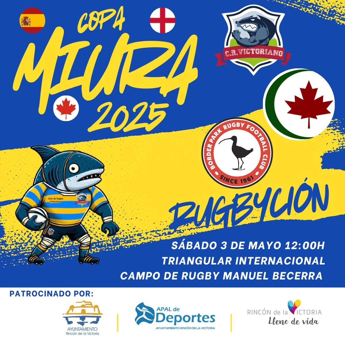 Cartel de la Copa Miura 2025, que se celebrará el 3 de mayo.