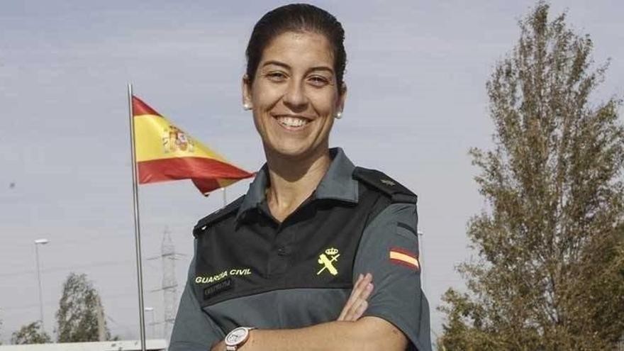 Una mujer preside en Cáceres por primera vez los actos de la patrona de la Guardia Civil