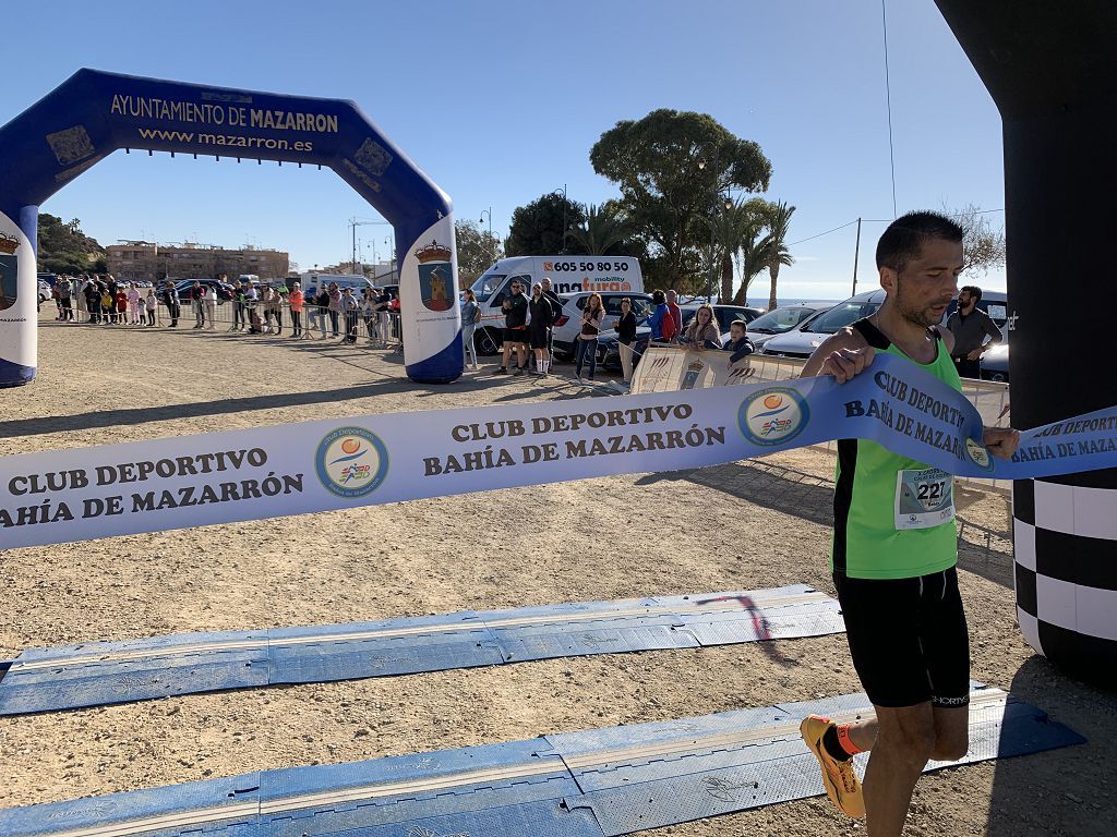 Todas las imágenes del cross por las calas de Bolnuevo, en Mazarrón