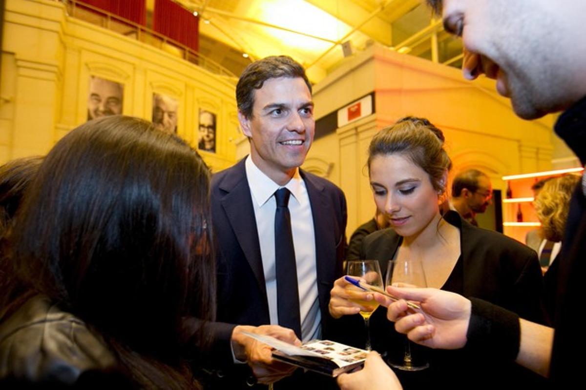 Pedro Sánchez, líder del PSOE.