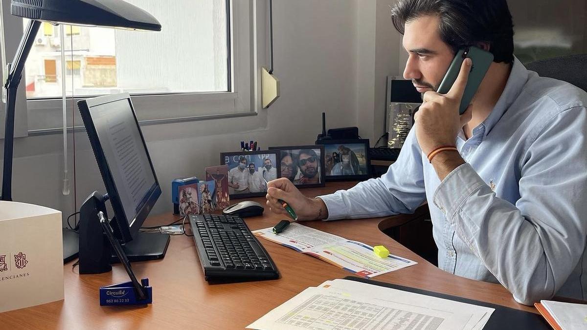 Borja Gironés, alcalde de Beniflà.