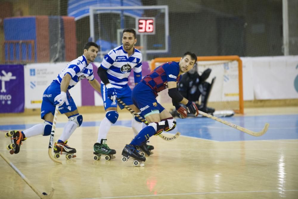 El Liceo le gana al Barça en una noche mágica