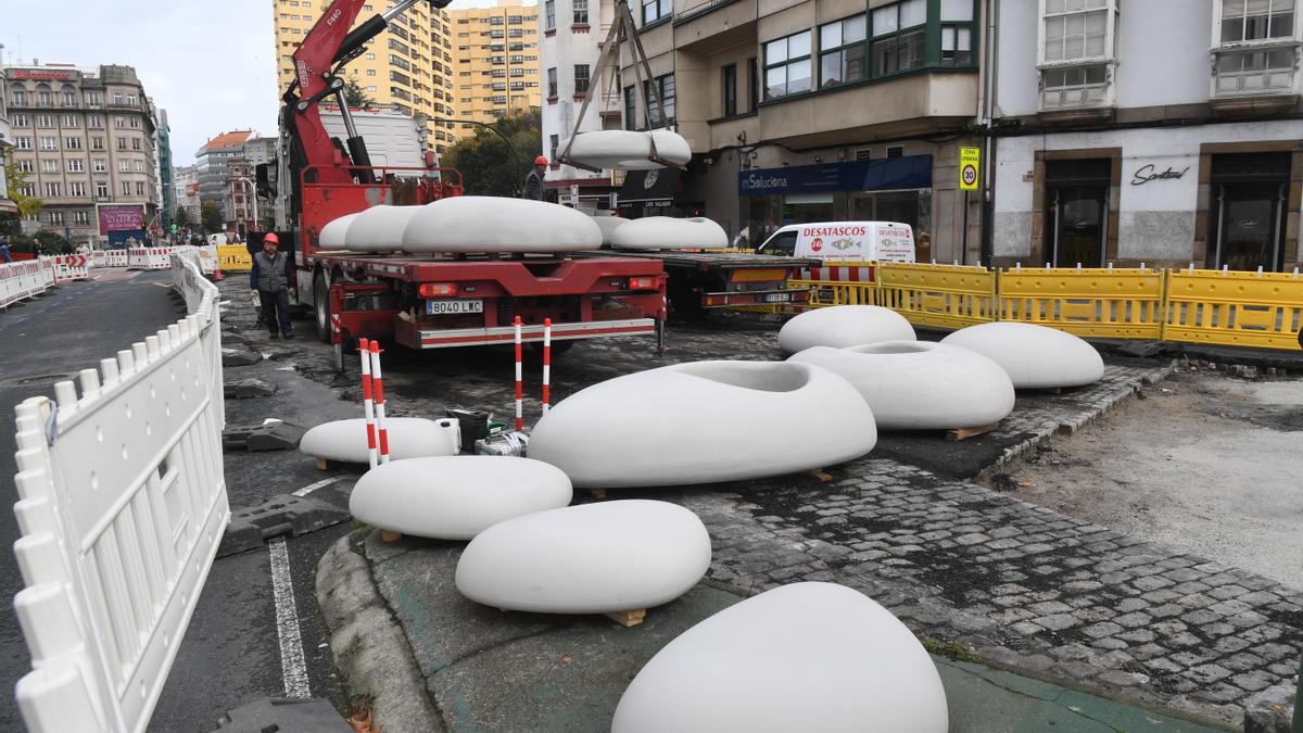 Reurbanización 'de diseño' en la calle Fernández Latorre