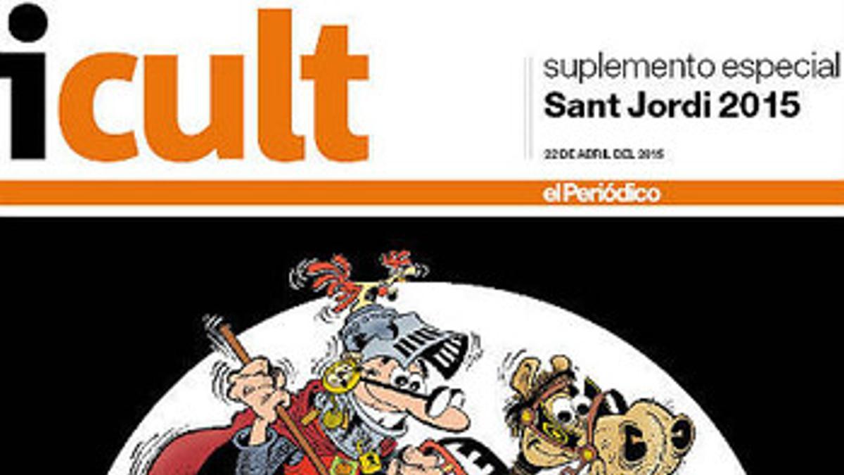 Portada del suplemento de Sant Jordi.