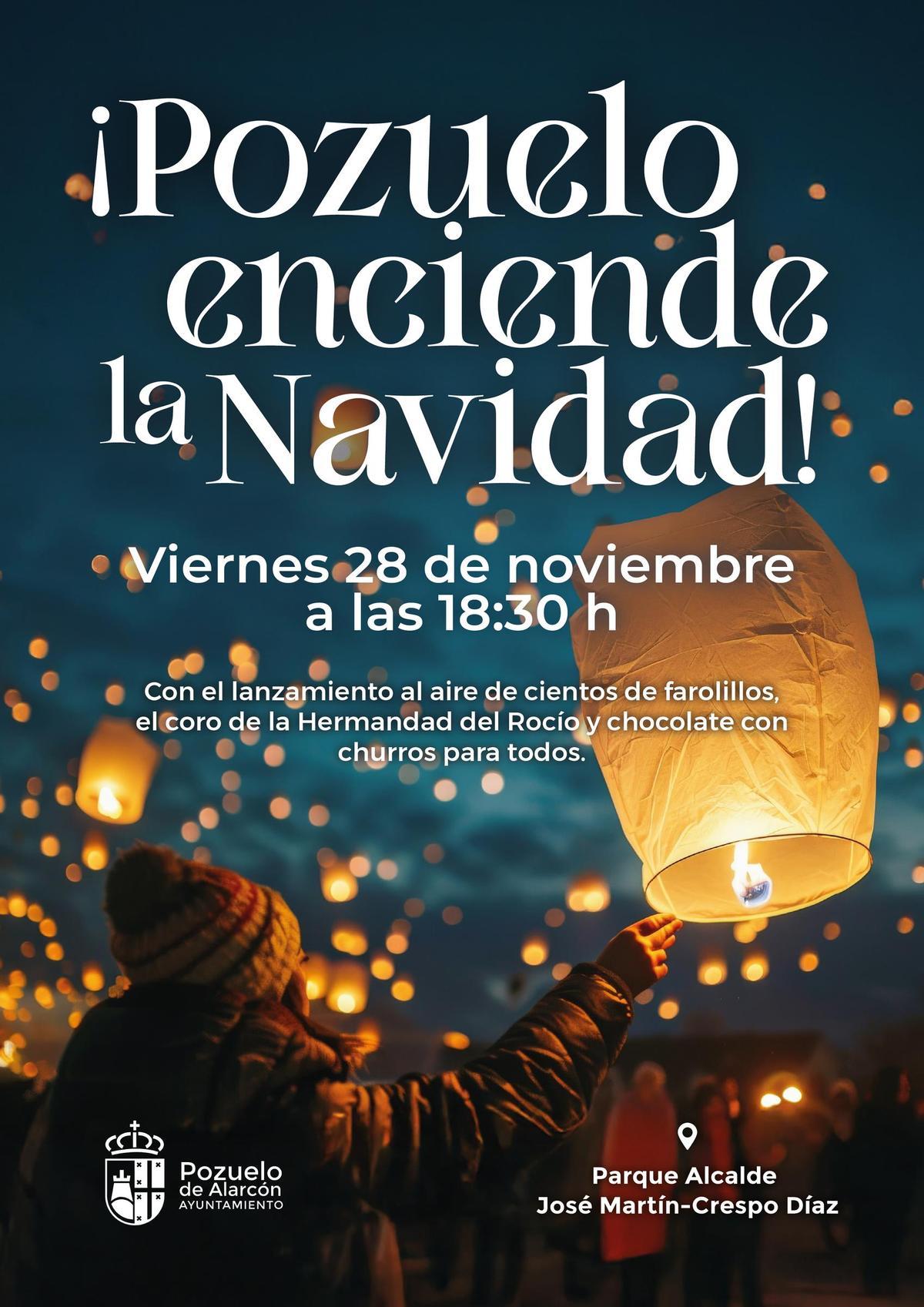 CARTEL Encendido Navidad Pozuelo 2025