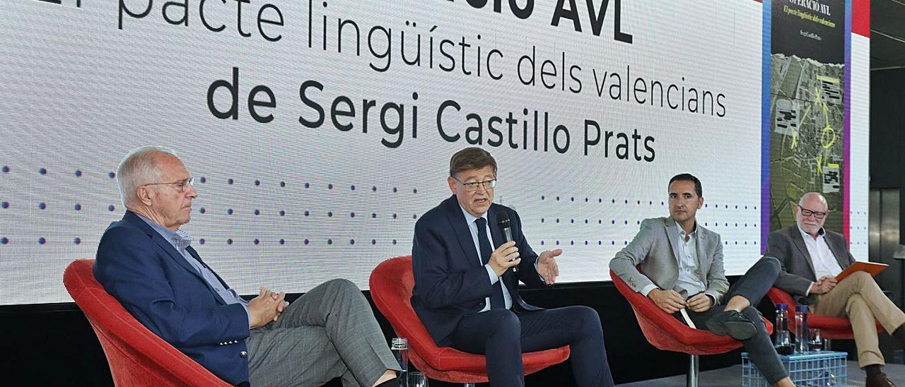 El pacto lingüístico de la AVL reúne a Puig y tres consellers | LEVANTE-EMV