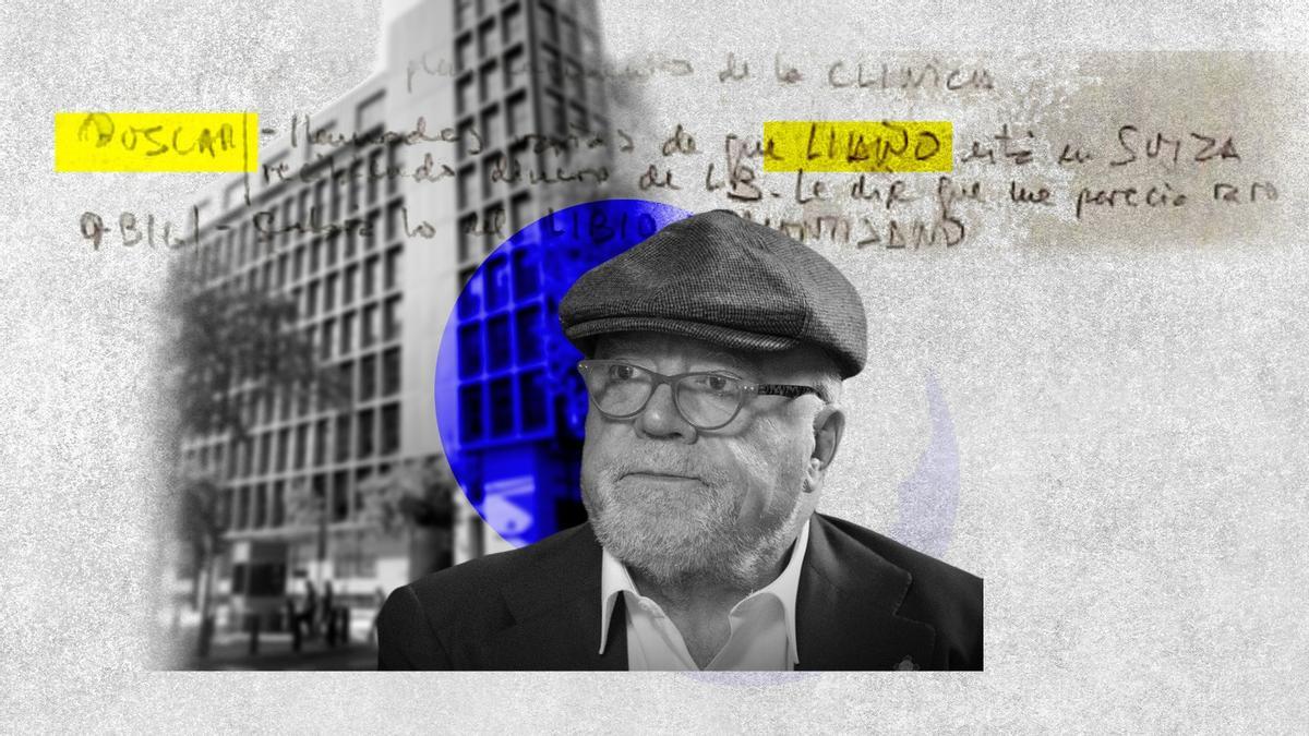 Anotación clave de Villarejo sobre las presiones a Javier Gómez de Liaño