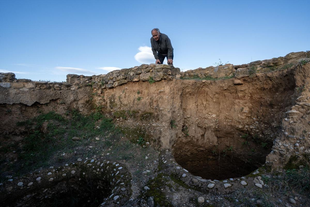 NARCÍS LLAVANERA PROPIETARI DEL MAS CASTELLAR ON HI HA EL JACIMENT IBÈRIC DE PONTÓS FEBRER 2026