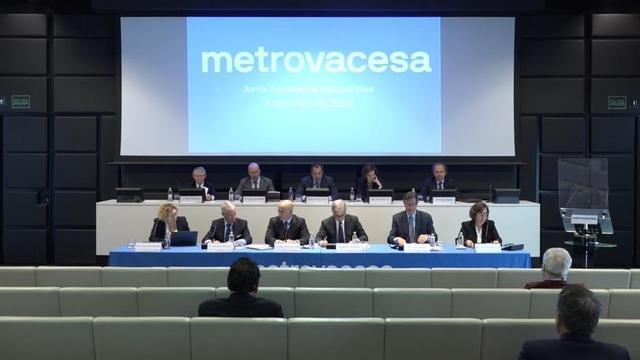 Junta de accionistas de Metrovacesa de 2022.