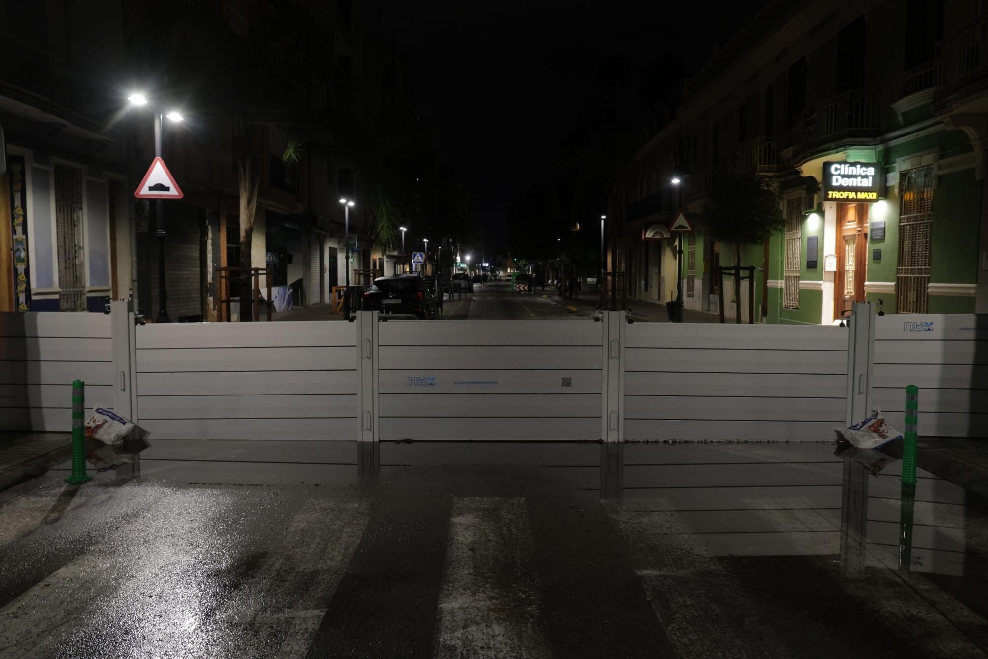 Barreras para protegerse del barranco de la Saleta