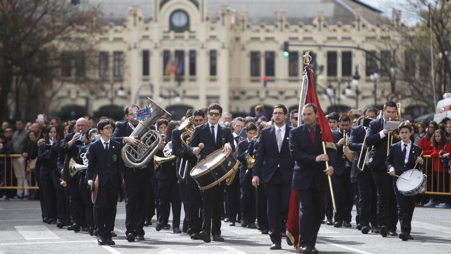 La entrada de bandas se recordará en un vídeo el próximo domingo.