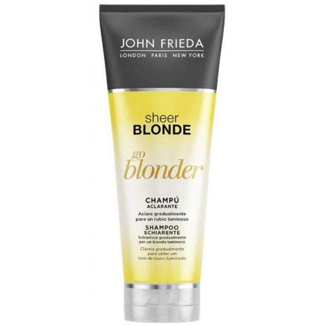 Champú Aclarante Cabellos Rubios Sheer Blonde de John Frieda