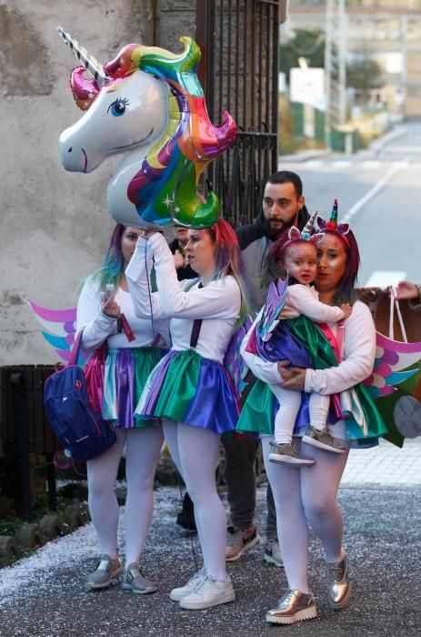 Concurso de carnaval en el Centro Social de La Corredoria