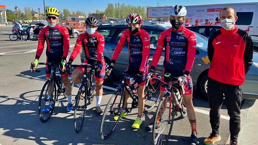 Zamora regresa al pelotón ciclista cadete