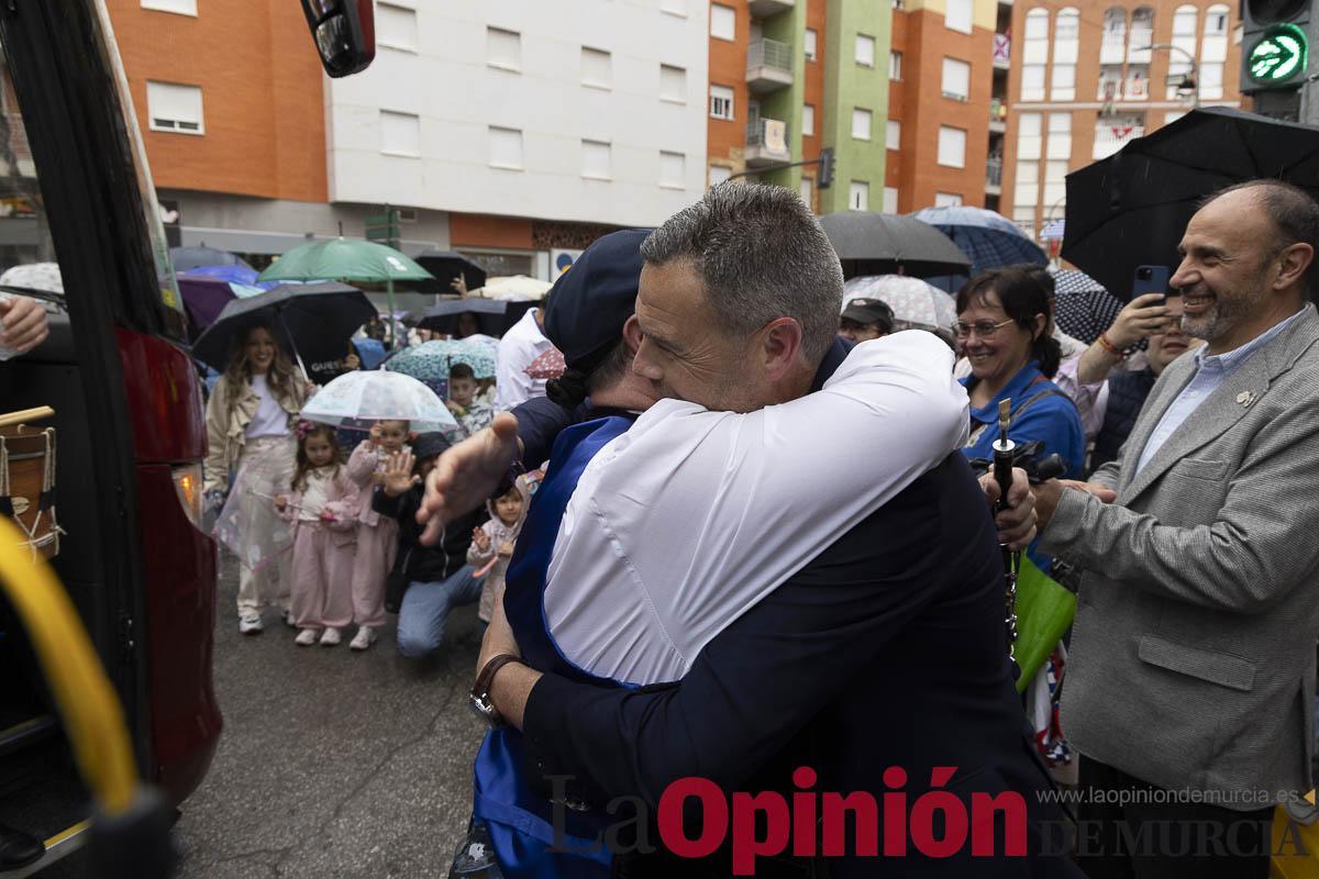 El Tío de la Pita desafía a la lluvia en Caravaca