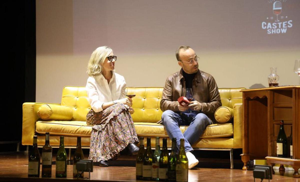 Romina Fernández y Sito Dieste durante la gala. |  Noé Parga