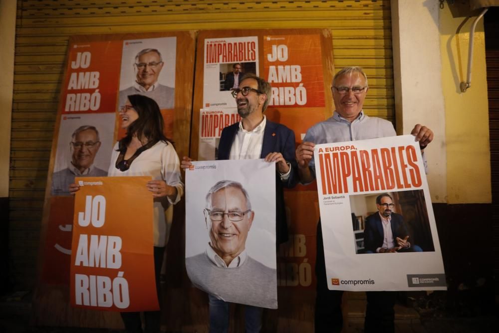 Inicio de la campaña de las elecciones municipales en València