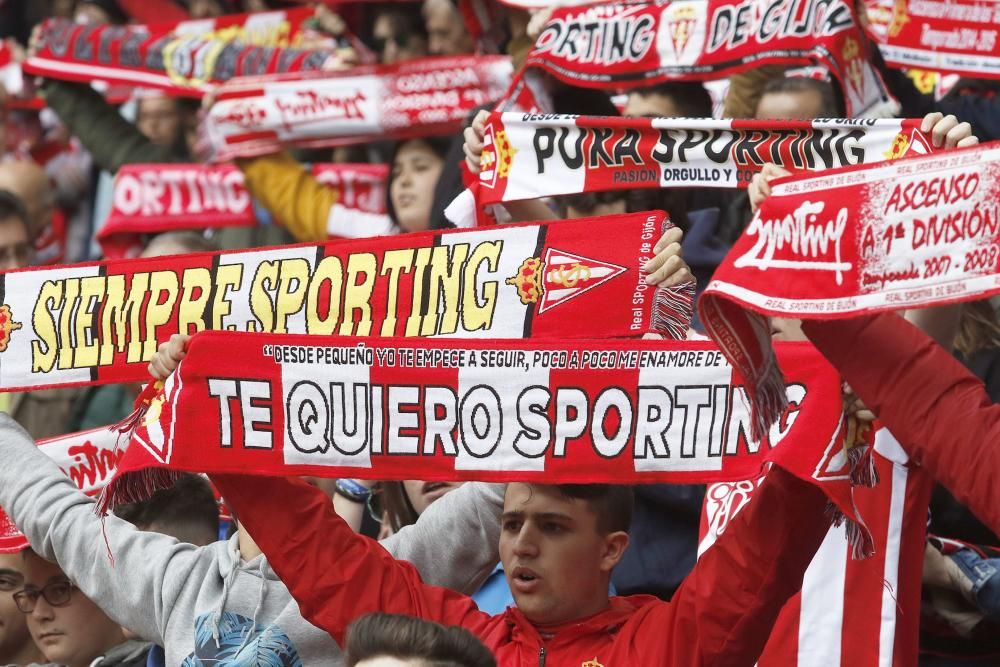 Sporting - Barclona B, en imágenes