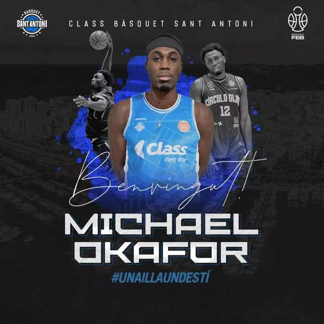 El Class Sant Antoni se hace con Michael Okafor para dar más potencia física a la plantilla