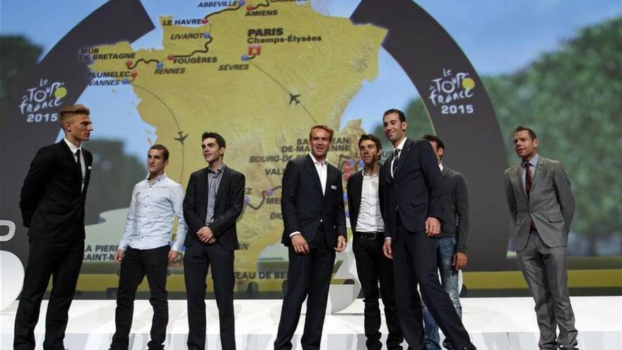 Contador y Valverde elogian el recorrido