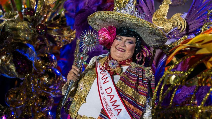 Juana Teresa Rivero, Gran Dama del Carnaval Internacional de Maspalomas 2025