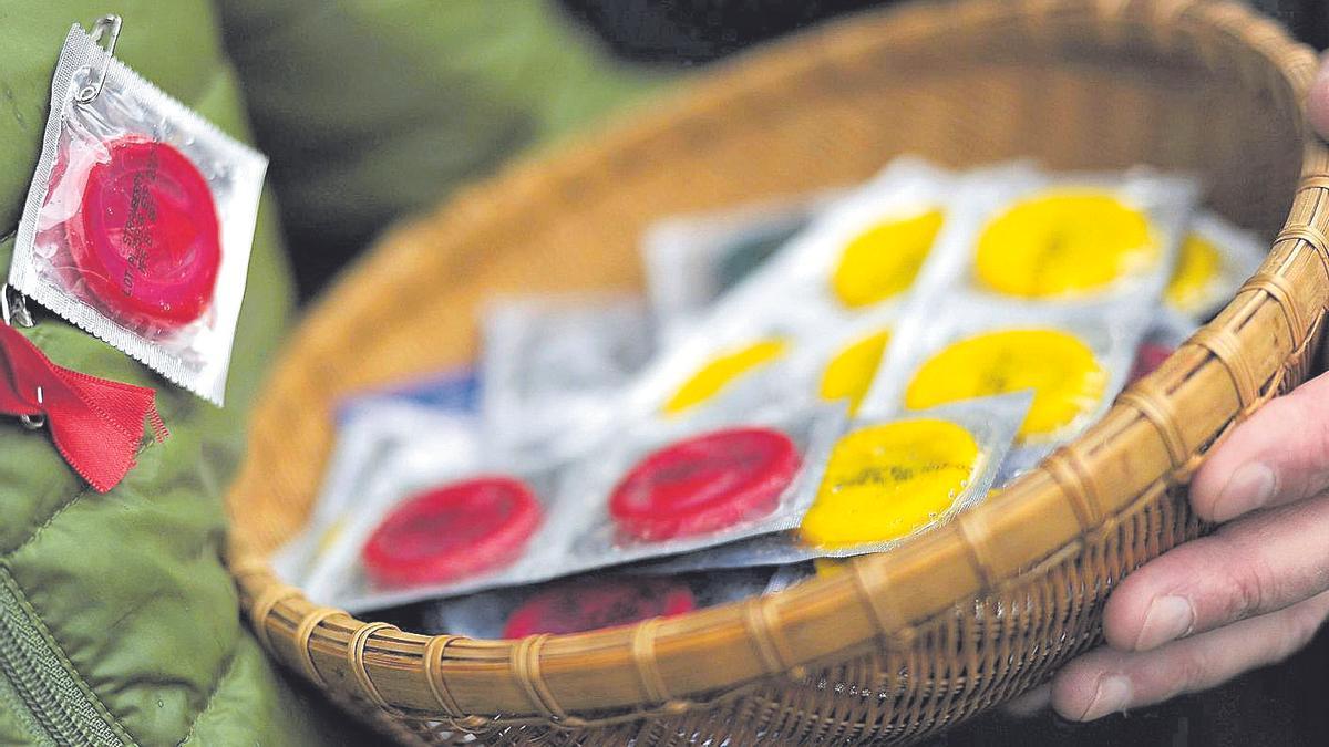 Imagen de unos preservativos, principal método anticonceptivo y protector ante ITS.