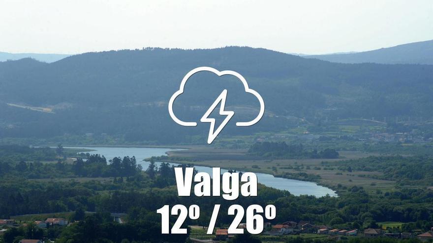 El tiempo en Valga: previsión meteorológica para hoy, lunes 27 de abril