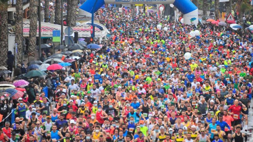 El Fondistas Alcantarilla, subcampeón en Santa Pola