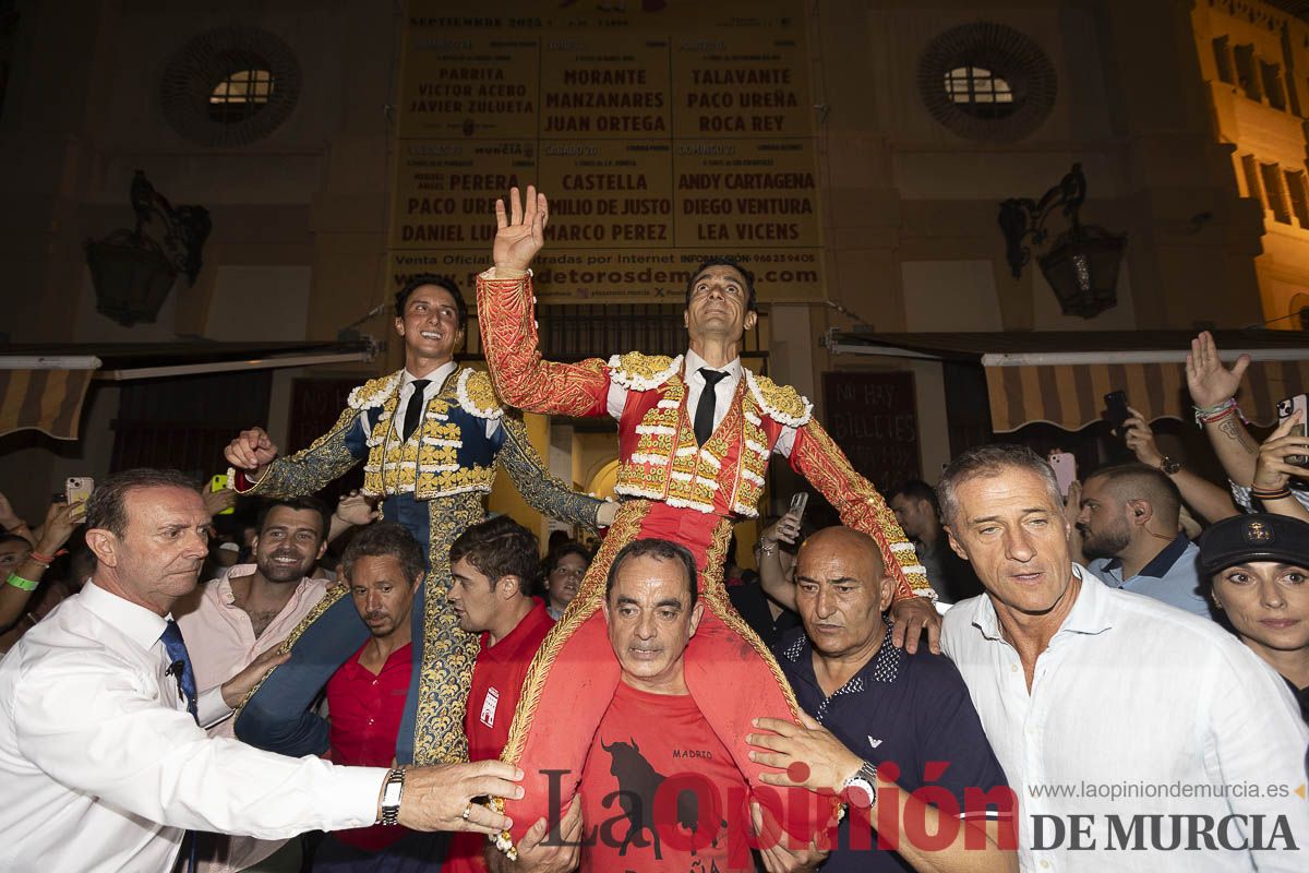 Tercer festejo de la Feria Taurina de Murcia (Talavante, Paco Ureña y Roca Rey), en imágenes