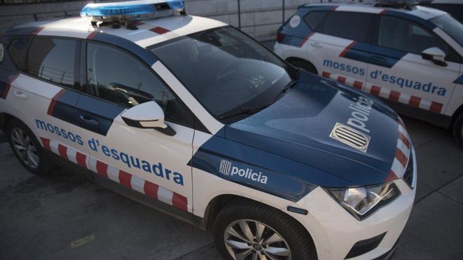 Un cotxe dels Mossos, en una imatge darxiu