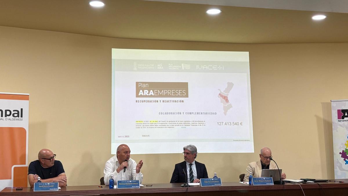 Reunión informativa en Algemesí.