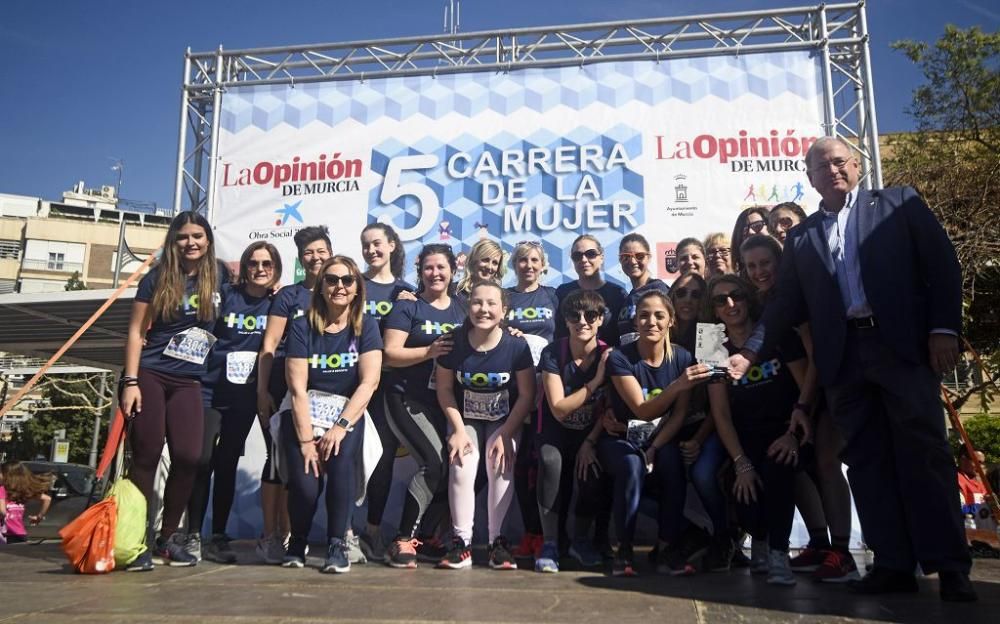 Carrera de la Mujer de Murcia. Pódium