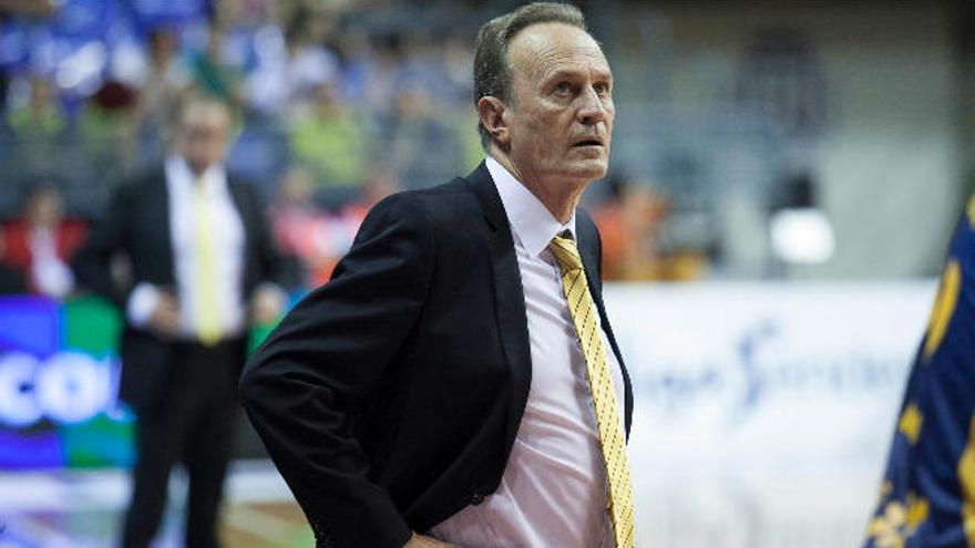 El entrenador del Herbalife Gran Canaria, Aíto García Reneses.