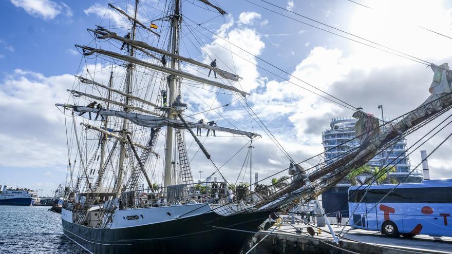 El Puerto de Las Palmas, campo de entrenamiento naval de Europa