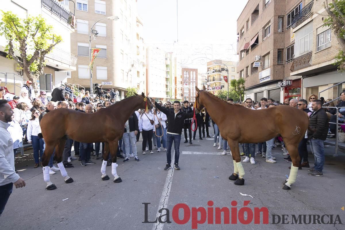 Concurso de caballo a pelo: pasacalles hasta el Hoyo en Caravaca