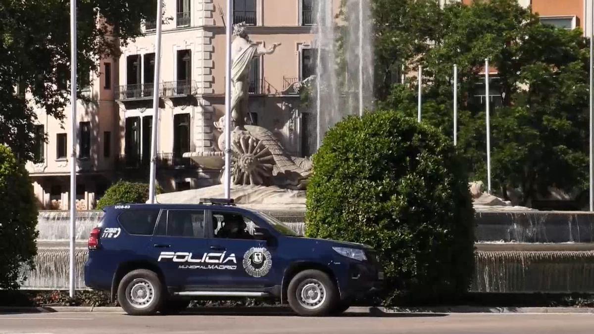 730 policías vigilarán mañana la seguridad en Neptuno y Cibeles en Madrid