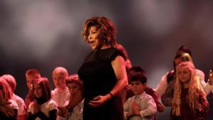 FILE PHOTO: Tina Turner performs during the Swiss Sports Awards gala in Zurich