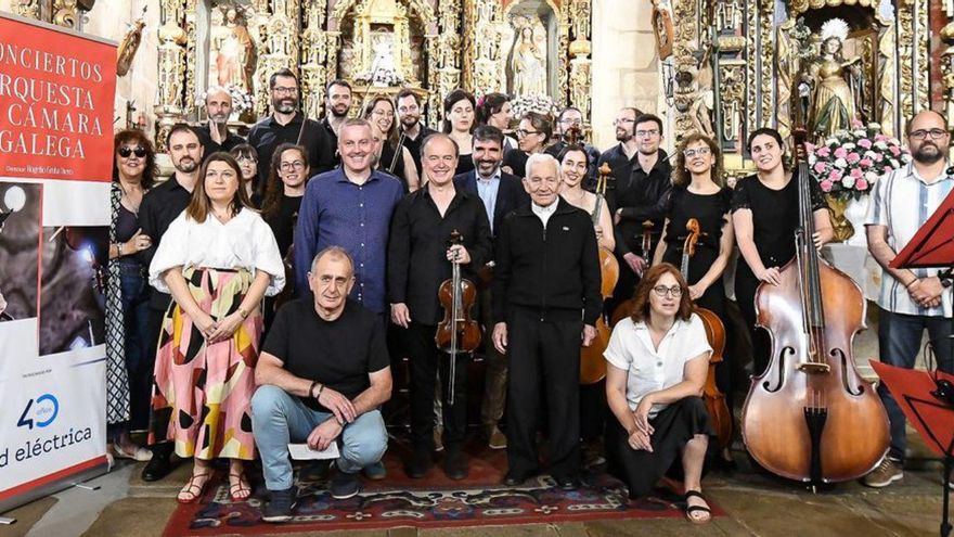 A Cañiza abre o 40 aniversario de Redeia cun concerto en Valeixe