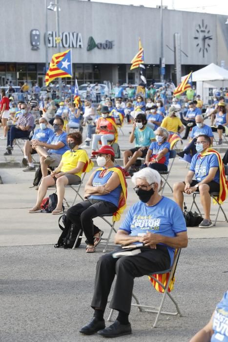 Concentració de l'ANC per la Diada a Girona