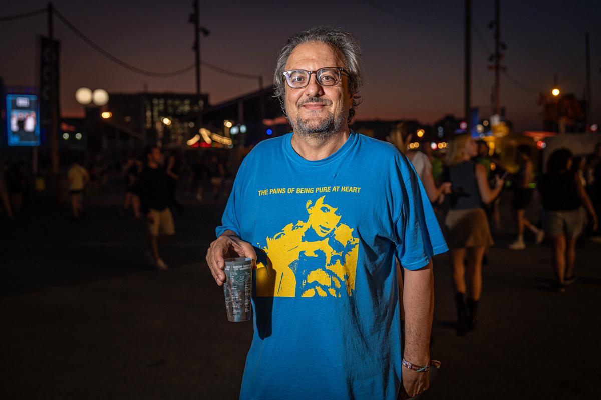 El madrileño José Luis en el Primavera Sound