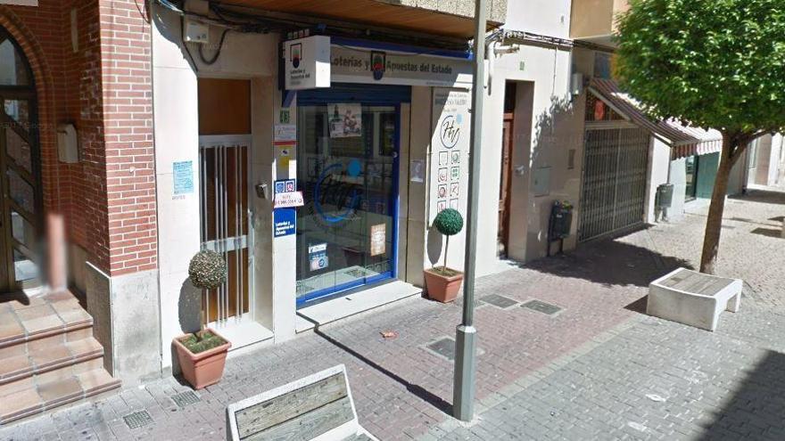 Administración de Loterías Nº 1 de Andorra (Teruel), situada en la calle San Jorge, 43.