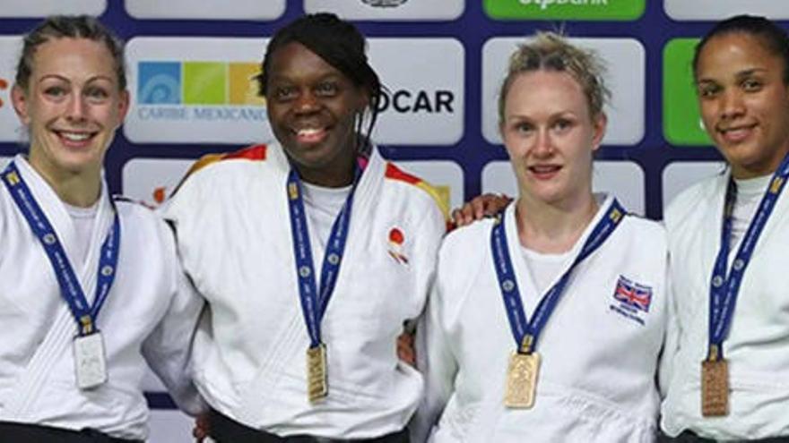 La judoca valenciana María Bernabéu consigue el oro en Cancún