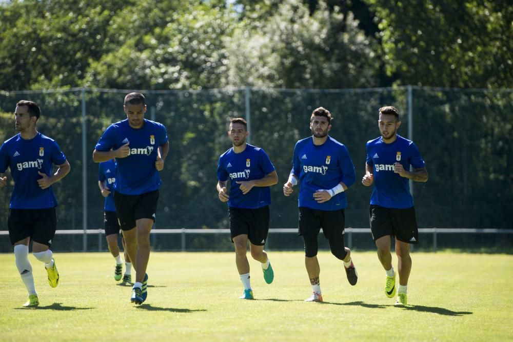 Entrenamiento del Real Oviedo