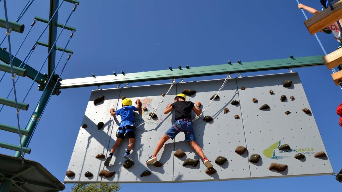 Nuevo parque multiaventura de Campillos.