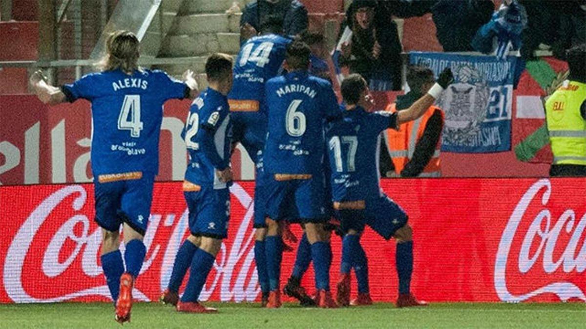 LALIGA | Girona - Alavés (2-3): El 'hat trick' de Ibai Gómez