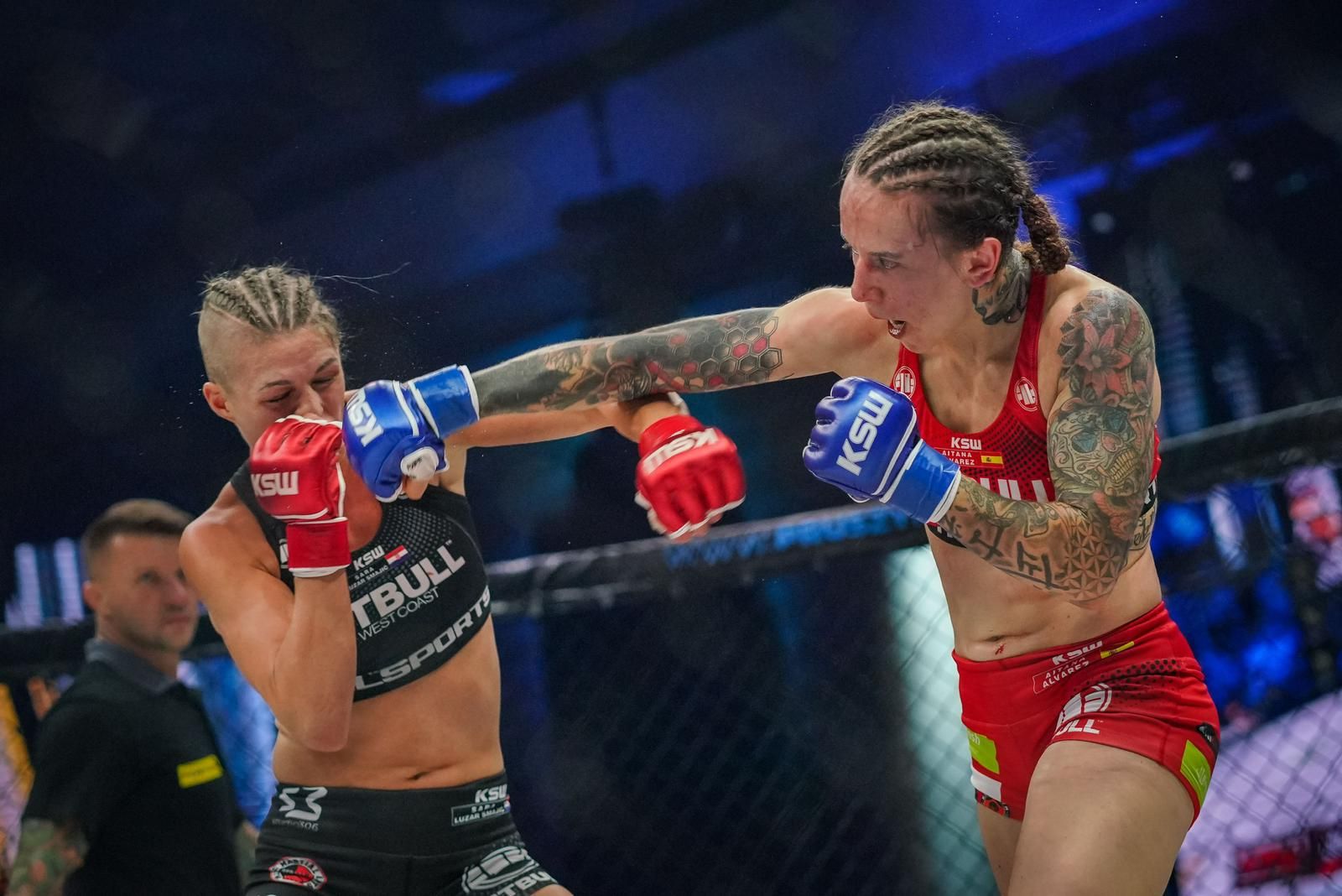 Camiseta de boxeo y artes marciales mixtas para mujer