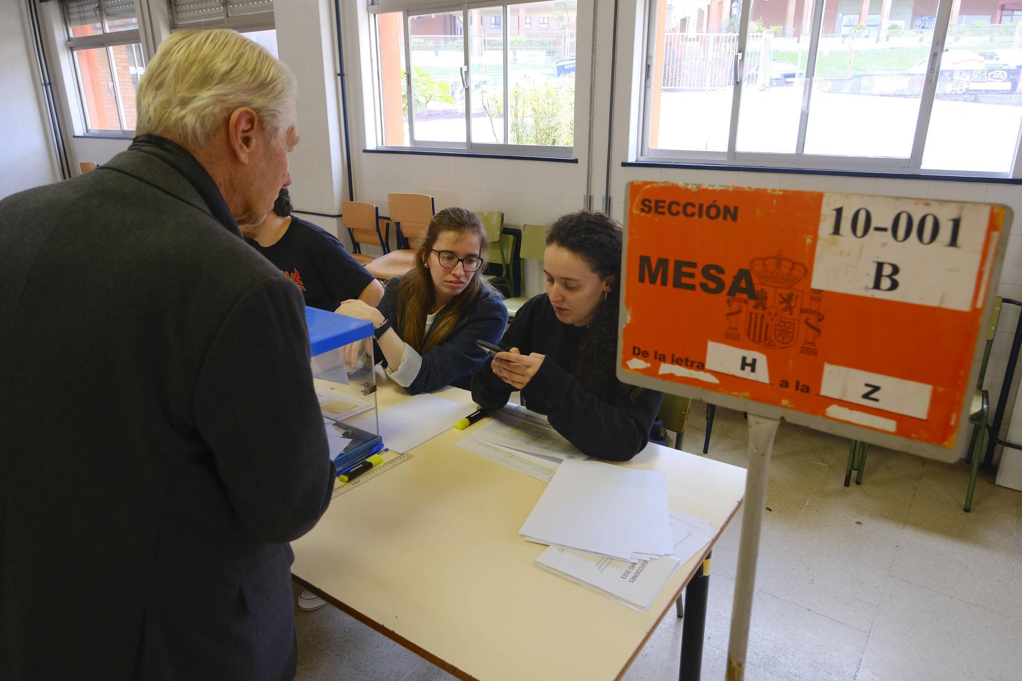 Ambiente electoral en Oviedo