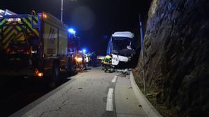 Els ferits del bus sinistrat a França esperen compensacions