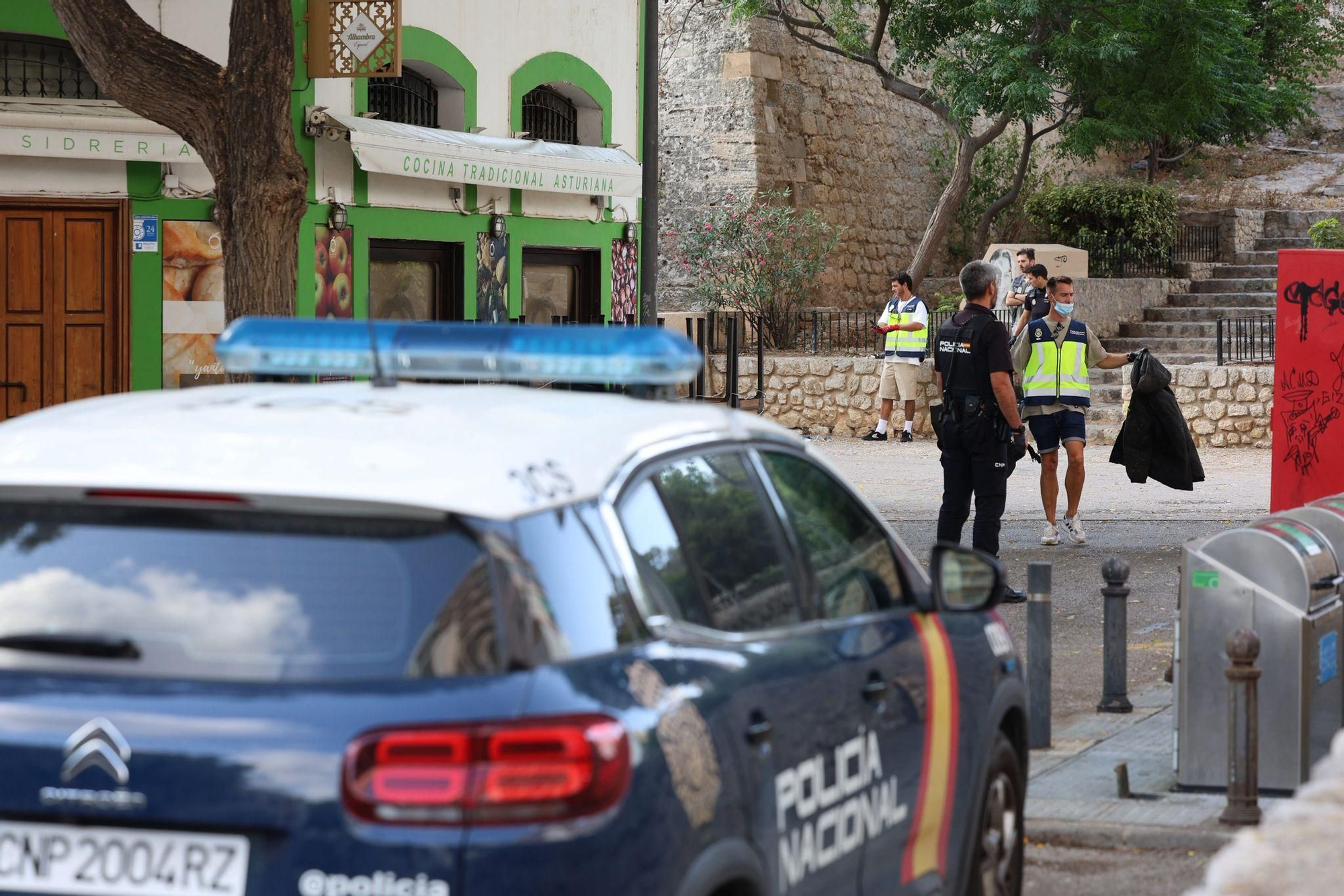 Investigan la aparición de un cadáver en el centro de Ibiza