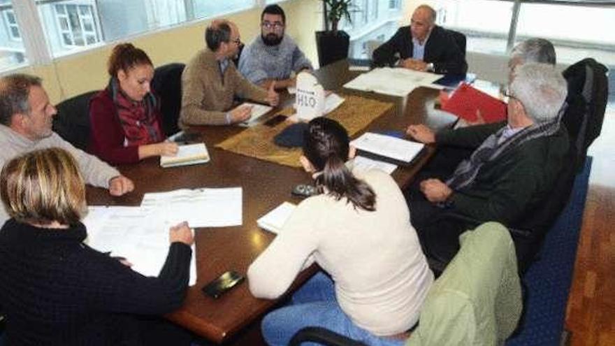 Reunión de portavoces de la Mancomunidad con Inerproma. // G.N.